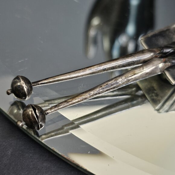 Navajo Turquoise Sterling Bolo Tie Heavy Native American Hallmarked ? Read - Picture 9 of 14